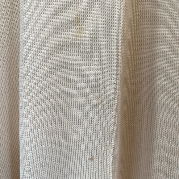 Akris cream with black trim t shirt. 100% silk. Size 6 - Picture 4 of 4